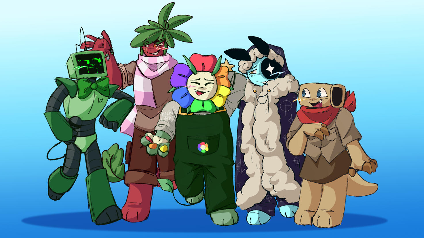 Resideño de "Mains" de Dandy's World